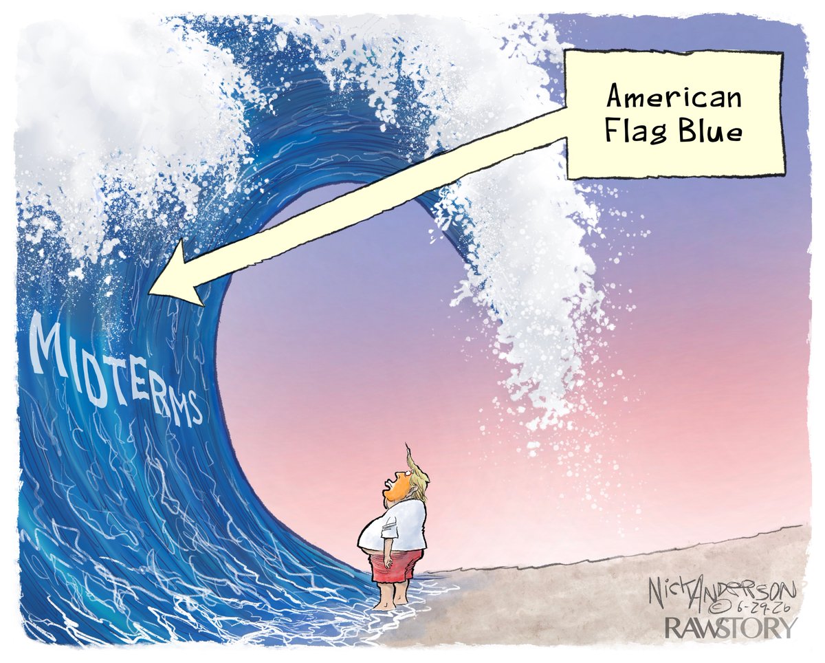Nick_Anderson_'s tweet photo. The Midterms
Follow my cartoons and accompanying written commentary on Substack: https://t.co/piNWxJt69i https://t.co/ICkQCpgT6X