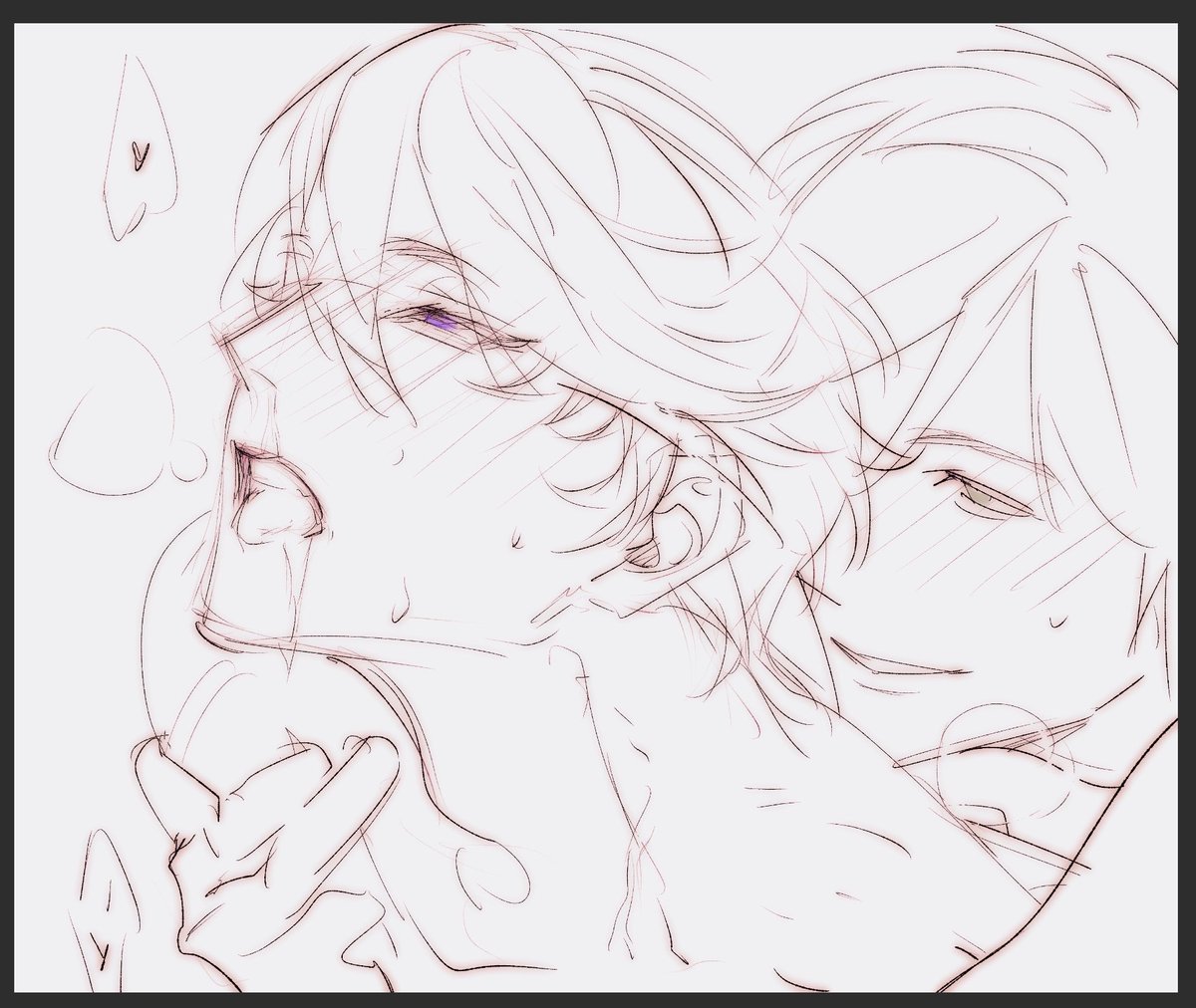 CaLoserrr's tweet photo. 🔞doodles for friends https://t.co/x1i0YScwid