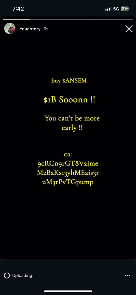 jesugbolahanmi's tweet photo. i’m not the lucky type, but i will surely outwork my unluckiness

@blknoiz06 will make my life better.
btw, i saw you talking about you needing some help

i will devote my social media accounts to bull posting $ANSEM until it hits $1B

$ANSEM everywhere!!

snap, ig, everywhere !! https://t.co/ovVgxieFN3