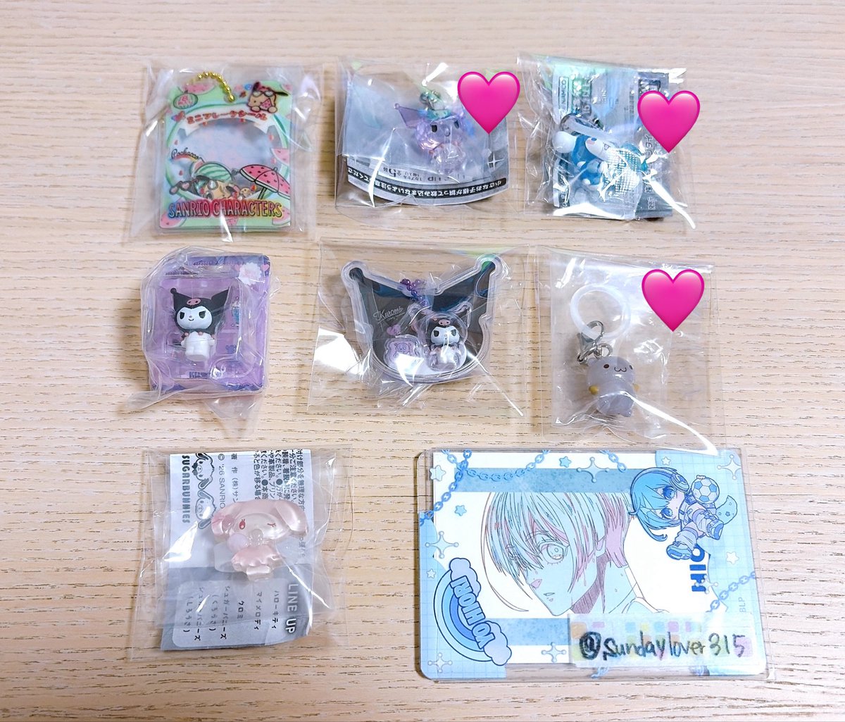 sundaylover315's tweet photo. 【交換】
サンリオキャラクターズ ジェリーデコバンド ぷよぷよ けろけろパーティー めじるしアクセサリー クリスタル チョコサプ たまごっち

譲)1.2枚目画像

求)3枚目画像

🩷は2枚目のもの含む交換のみ。
都内手渡し、郵送(局留め)希望です。 https://t.co/MOMEqTJKfz