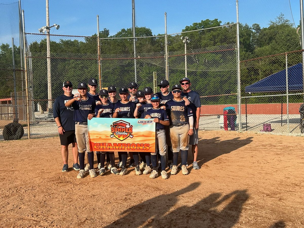 lccknightsball's tweet photo. Congrats to our Squires 13U team for winning the USSSA Summer Sizzler! 👀 https://t.co/RDkBjL6D2L