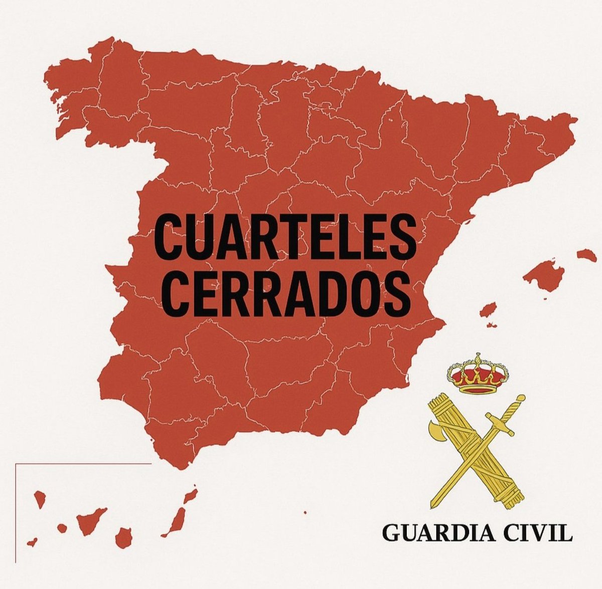 jucilnacional's tweet photo. 📈 𝗔𝘂𝗺𝗲𝗻𝘁𝗮 𝗹𝗮 𝗱𝗲𝗹𝗶𝗻𝗰𝘂𝗲𝗻𝗰𝗶𝗮 𝘆 𝗹𝗮 𝗰𝗿𝗶𝗺𝗶𝗻𝗮𝗹𝗶𝗱𝗮𝗱. 📉 𝗗𝗶𝘀𝗺𝗶𝗻𝘂𝘆𝗲𝗻 𝗹𝗮𝘀 𝗽𝗹𝗮𝗻𝘁𝗶𝗹𝗹𝗮𝘀 𝗱𝗲 𝗹𝗮 𝗚𝘂𝗮𝗿𝗱𝗶𝗮 𝗖𝗶𝘃𝗶𝗹.

🌅 Hoy muchas delegaciones y subdelegaciones celebran la incorporación de los nuevos guardias alumnos en prácticas como si se tratara de un refuerzo estructural.

🤝JUCIL da la bienvenida a todos los GAP. Estamos a vuestra disposición para ayudaros y asesoraros en todo lo que necesitéis.

🗓️ Hace más de un año denunciamos en X las provincias con, al menos, un cuartel cerrado por falta de personal. Hoy, la situación sigue siendo la misma. Que no te vendan la moto.

🆘 𝗖𝗮𝗱𝗮 𝗰𝘂𝗮𝗿𝘁𝗲𝗹 𝗰𝗲𝗿𝗿𝗮𝗱𝗼 𝘀𝘂𝗽𝗼𝗻𝗲 𝘂𝗻 𝗴𝗼𝗹𝗽𝗲 𝗱𝗶𝗿𝗲𝗰𝘁𝗼 𝗮 𝗹𝗮 𝘀𝗲𝗴𝘂𝗿𝗶𝗱𝗮𝗱 𝗱𝗲 𝘁𝗼𝗱𝗼𝘀.

🔊 Volvemos a incidir cuál es la solución del problema ante esta alarmante falta de personal que vive la Guardia Civil..

👮‍♂️👮‍♀️ Mayor Oferta de Empleo Público.
🏚️🇪🇦 Reestructuración orgánica.

#Deficit17000Gcs