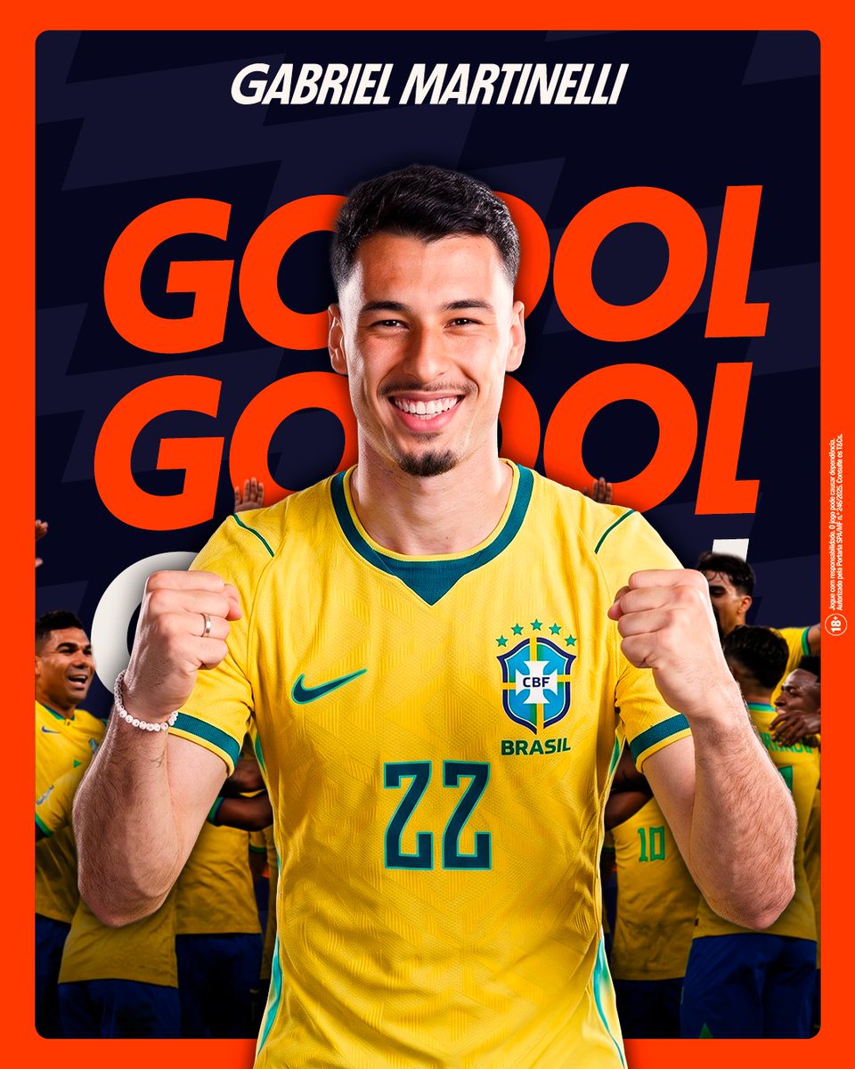 Betano_BR's tweet photo. FALA DELE!
GABRIEL MARTINELLI É O NOME DA VIRADA! É O NOME DA CLASSIFICAÇÃO! E QUE PASSE DO BG!
VAMOOOO!
#Confia #Betano #Brasil #Matinelli https://t.co/trsHU5nsQD
