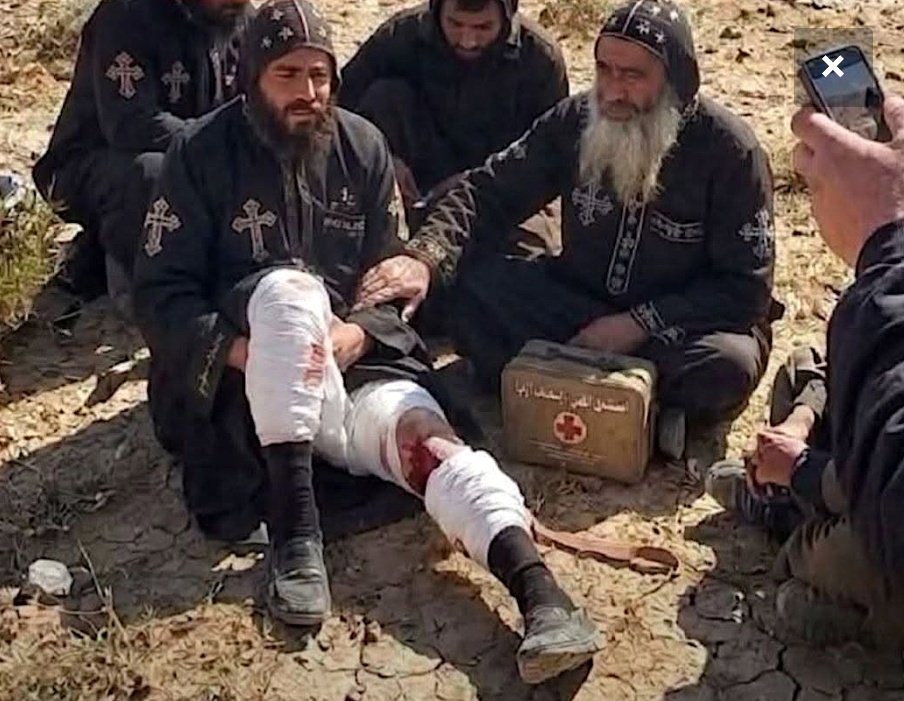 efnjrb's tweet photo. 🚨🇪🇬 Egypt - DO NOT LOOK AWAY ‼️

EVERYDAY IN EGYPT 🇪🇬
Egypt's Coptic Christian population, one of the oldest Christian communities in the world, face severe persecution, repression, and state-backed attacks on their farmlands, properties, and Churches.

🇪🇬 In this particular horrific attack in 6/25/26:

2 men opened fire on a Coptic Orthodox monastery in Egypt.

In Fayoum, two private security guards stopped a car carrying two monks from Deir al-Malak Gabriel Abu Khashaba. One of the guards opened fire with a shotgun, severely injuring one of the Monks in foot with pellets. Another monk in the car was also injured.

Although both of the guards were arrested, the conflict did not end there. When the victims tried to open the case, they were detained by the regime police, forced into a cell, and deprived of food and sleep. Why? b/c the victims were ✝️ while the aggressors were ☪️.
Under Egypt's Hierarchy Laws -- article 2, the Christian is considered a second-class citizen and treated like cattle. Meanwhile the Muslim has full state-backed impunity to carry out attacks against the Christians.

The Egyptian regime police handling this particular case attempted to close the case, undermine the incident, pressure the Monks into retracting their complaint, and prevent it from attracting the attention of the public.

And if you think this is the first time an incident like this has happened-- then your wrong. Another similar incident occurred in April 2026, in which more Coptic Christian sites and lands were seized-- all committed under full authority and approval of the regime in Egypt.

This is not a one-time incident, this is systematic. 

Egypt's Coptic Christians continue to face daily struggles with preserving their land and property. Through state-backed policies fully justified by article 2 on the Egyptian Constitution, Muslim extremists continue to threaten and harass Egyptian Christians.

The question is not, why is this happening. We already know why. The constitution and the regime both grant full immunity to Islamist groups in Egypt that continue to threaten peaceful Christian communities.
The real question is, when are we going to say enough? When are we going to stand up and work to ensure this never happens again? How are we going to fight to ensure Copt's gain equal citizenship as Muslims? 🤔

The question is not why, it's when. ✊🏽🇪🇬☦️ #EndCopticPersecution