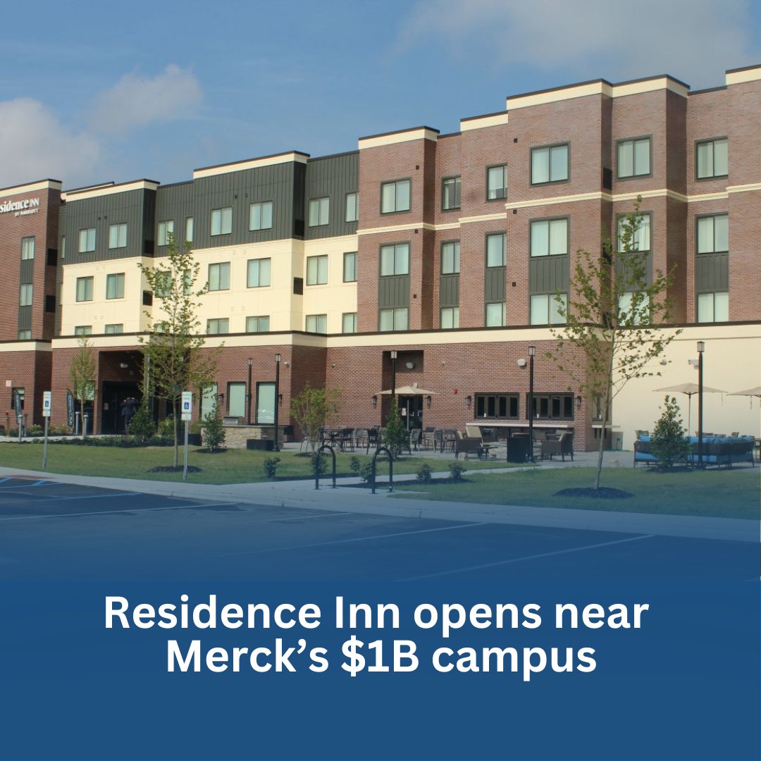 DeBusinessTimes's tweet photo. Residence Inn by Marriott opened earlier this month at the Chestnut Run Innovation and Science Park (CRISP) and has seen robust bookings since then. #netde #InsiderOnly #hotel #CRISP

https://t.co/8XxTe13CMf https://t.co/75dORasuqP