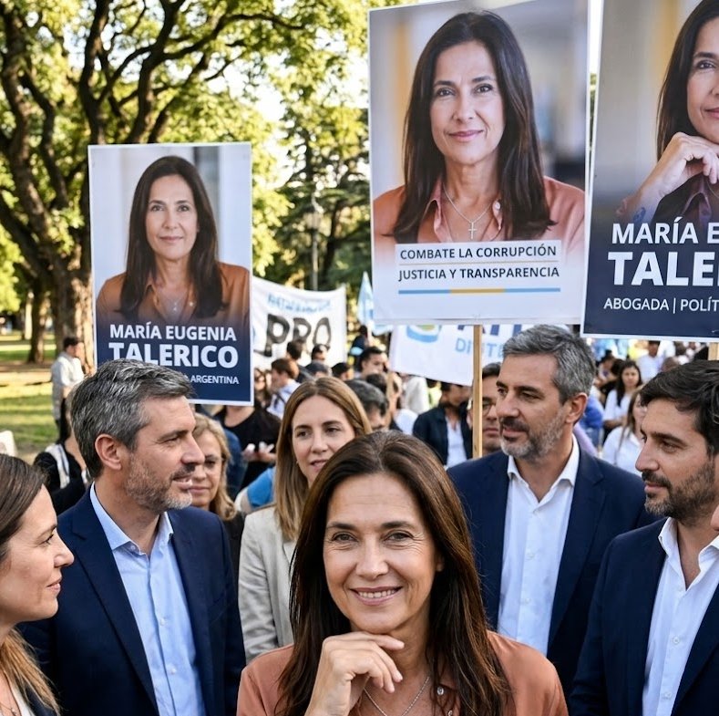 NCereijo's tweet photo. ¿Qué imagen tenés de María Eugenia Talerico @eugetale ? 

1 Excelente
2 Buena
3 Regular
4 Mala
5 Pésima https://t.co/hlgb89WduI