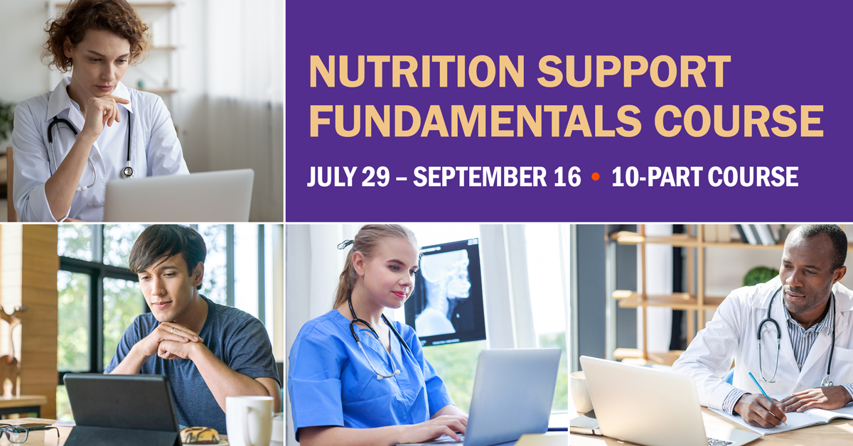 ASPEN_nutrition's tweet photo. 🌞 This summer, expand your nutrition support knowledge with the 2026 Nutrition Support Fundamentals Course! Gain practical insights into malnutrition, #PN and #EN, pediatric and neonatal nutrition, acid-base concepts, and more.
👉Learn more &amp; register: https://t.co/KGoJTJhawd https://t.co/soxISMpogR