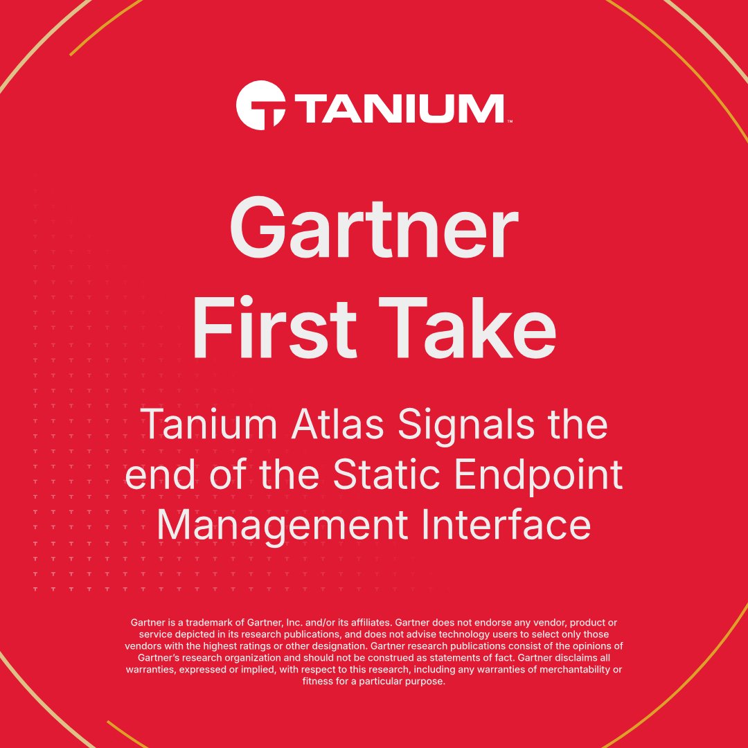 Tanium tweet media