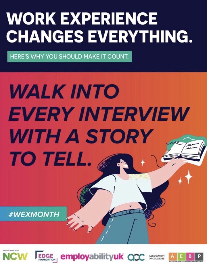Dominic_Vallier's tweet photo. 𝗪𝗼𝗿𝗸 𝗘𝘅𝗽𝗲𝗿𝗶𝗲𝗻𝗰𝗲 Month starting this Wednesday. #WEXMonth #NCW2026 
💡 Tips for students to make it count:

Be curious: Ask questions about different roles within the organisation. 

Build habits: Show up on time and engage actively in the interview or group activity https://t.co/f7tbo80FKO