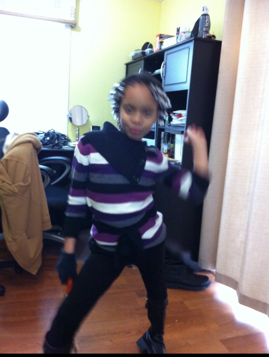 jaelynamara's tweet photo. god I miss the personality I had before learning the world hates lil black girls with whimsy and confidence https://t.co/TIXPBMEXzF