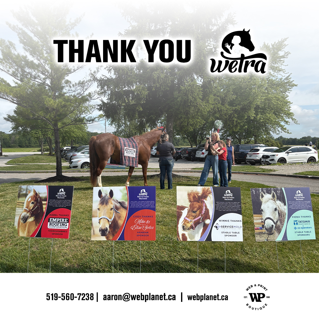 webplanetca's tweet photo. Thank you to WETRA for trusting WP with many print &amp; digital materials for your Charity Golf Tournament! We truly appreciate the opportunity to work with such an incredible organization and amazing people, and we look forward to working together on many more events in the future! https://t.co/XHgyE0HcLq