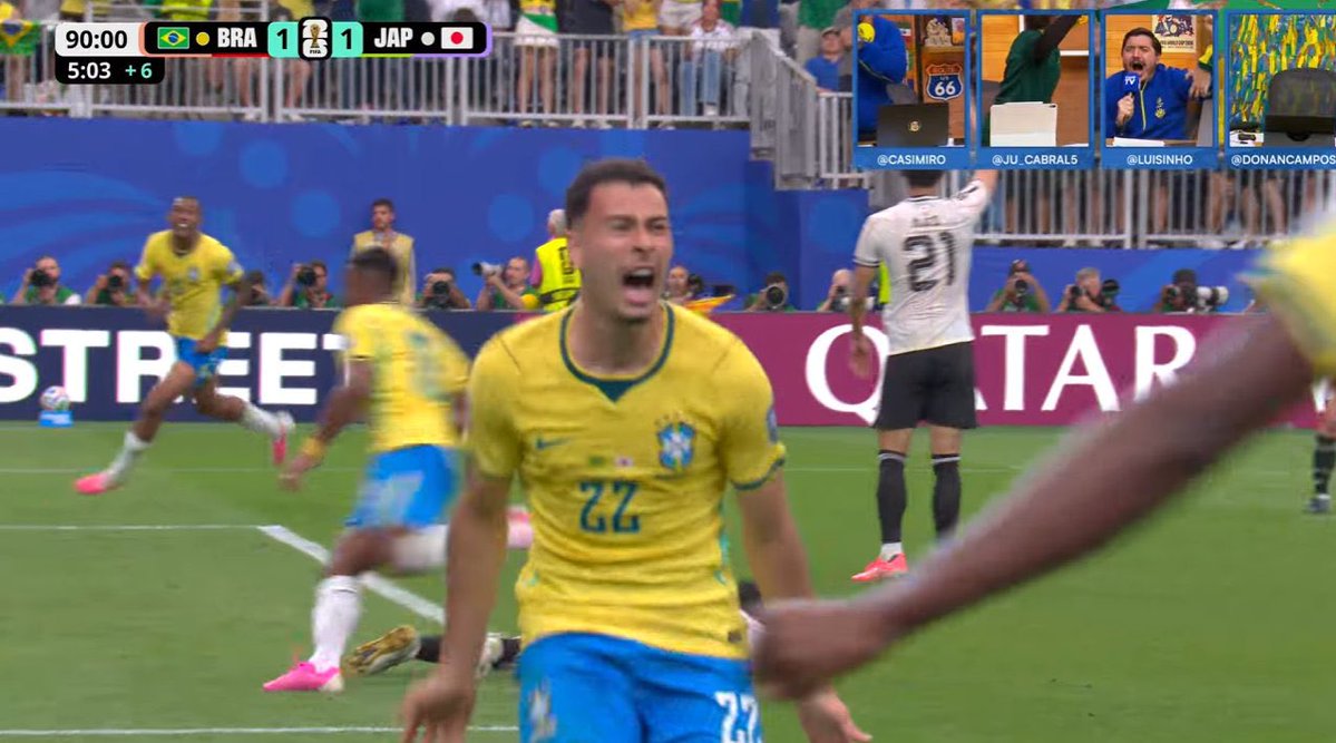 Arsenalnewschan's tweet photo. 🚨 #Arsenal ⭐ Gabriel Martinelli 🇧🇷 wins it for Brazil! He scores a massive goal for his nation to beat Japan 2-1 and book their spot in the last 16 at this summers World Cup! Clutch. 👏 https://t.co/ouiOZ0tOjM