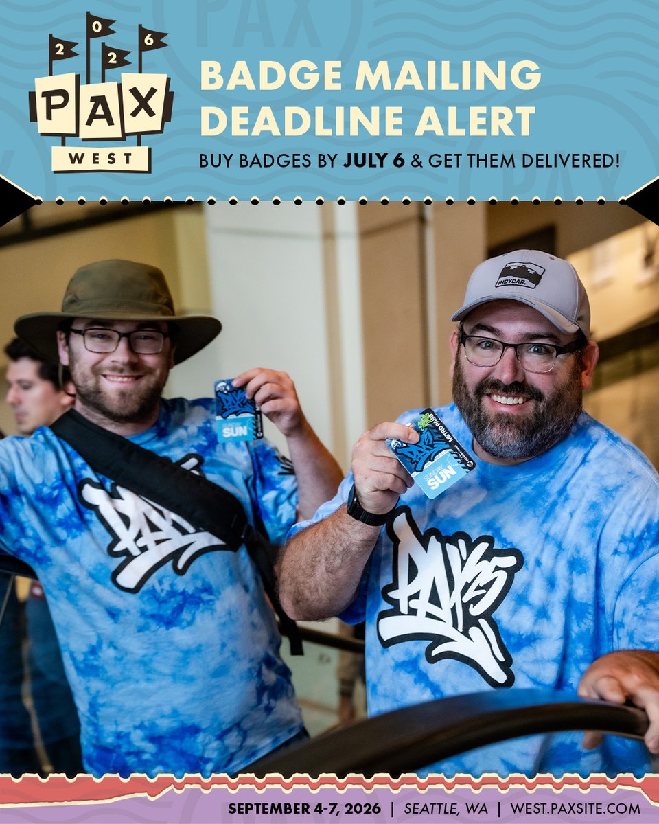 PAX tweet media