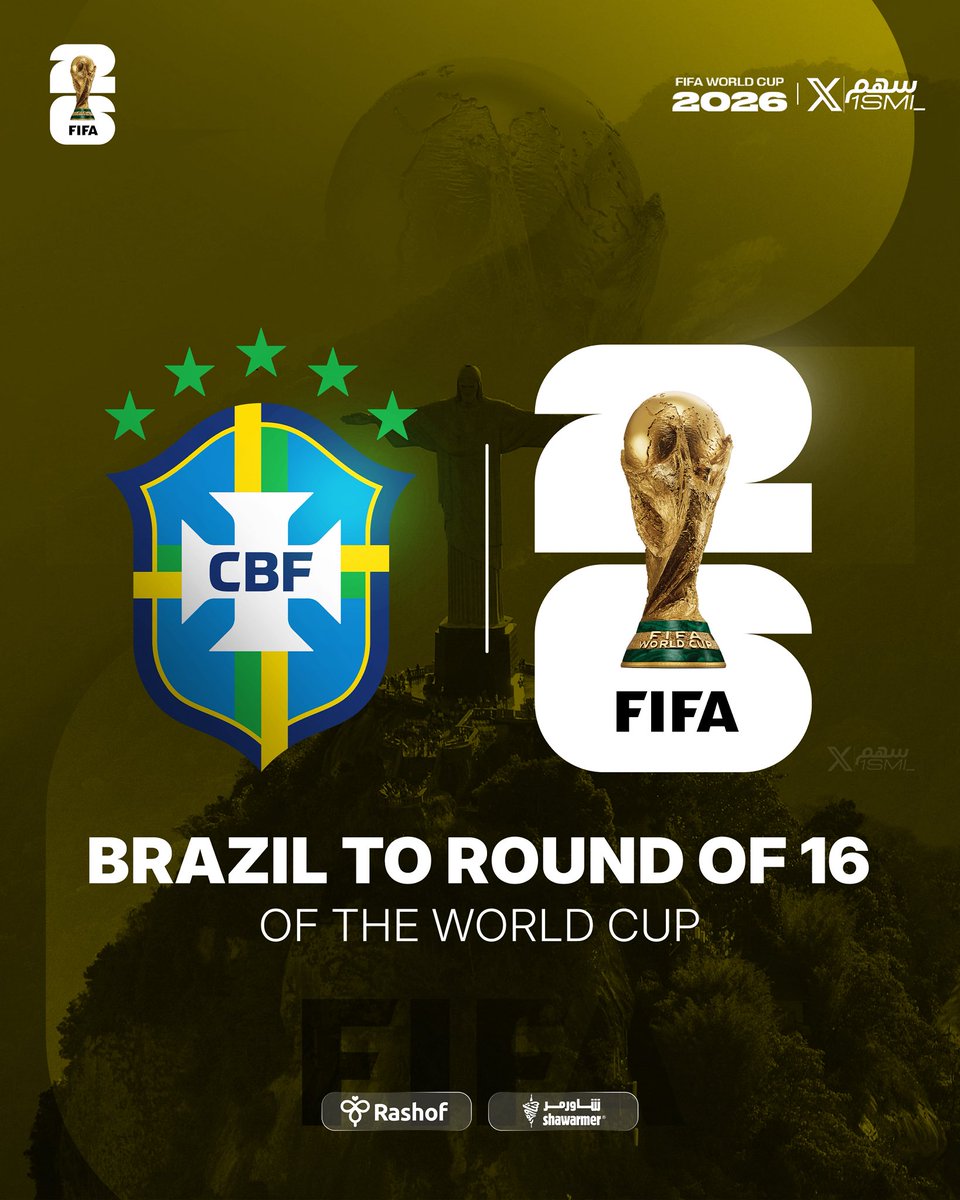1SMi_'s tweet photo. 🚨🚨🚨⚠️ عــاجــل ورســمــيًــا ⚠️🚨🚨🚨 

مُنتخب البـرازيـل يتأهل لـدور الـ16 في كاس العالـم!

النجمة السادسـة تقترب اكثر لـزعيم البطولة 😱🌎

🇧🇷🇧🇷🇧🇷🇧🇷🇧🇷🇧🇷🇧🇷🇧🇷🇧🇷🇧🇷🇧🇷🇧🇷🇧🇷🇧🇷🇧🇷🇧🇷🇧🇷🇧🇷🇧🇷🇧🇷
✅✅✅✅✅✅✅✅✅✅✅✅✅✅✅ https://t.co/e1pag9r4ws