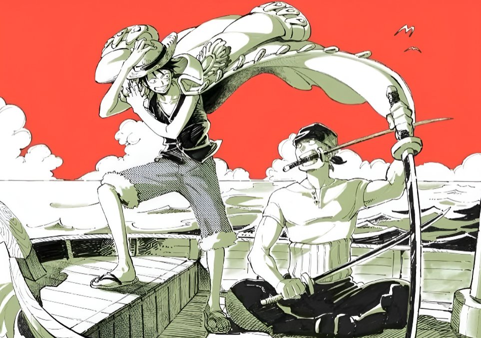 ZoroSantoryu11's tweet photo. Future Pirate King and Future World's Greatest Swordsman

#ONEPIECE #ZORO #LUFFY https://t.co/IDGW9Txfs6
