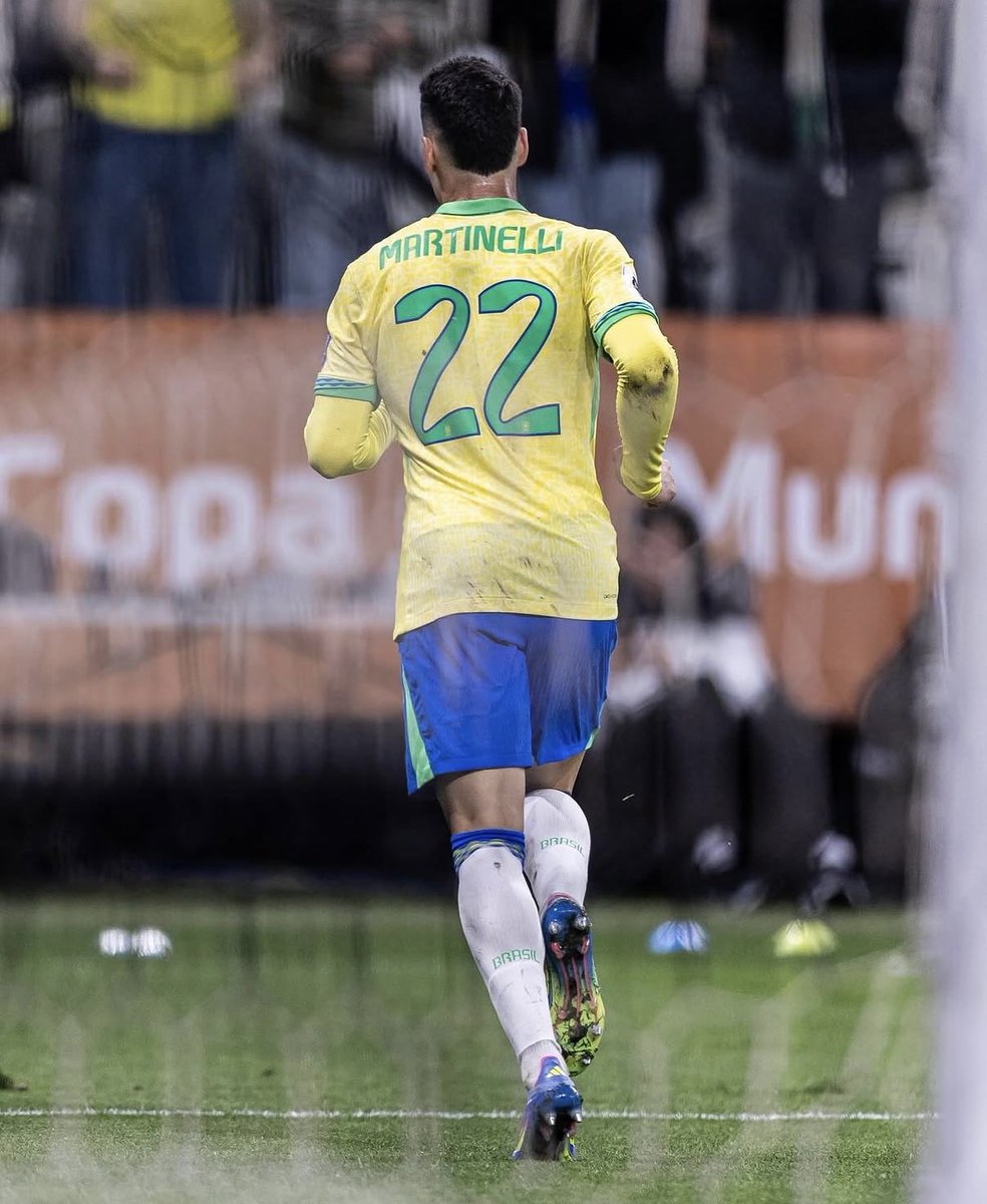 StatmanDave's tweet photo. Gabriel Martinelli’s first goal in a major tournament is a 95th minute World Cup winner. 

What a moment. 😳 https://t.co/CuRFfiT7eW
