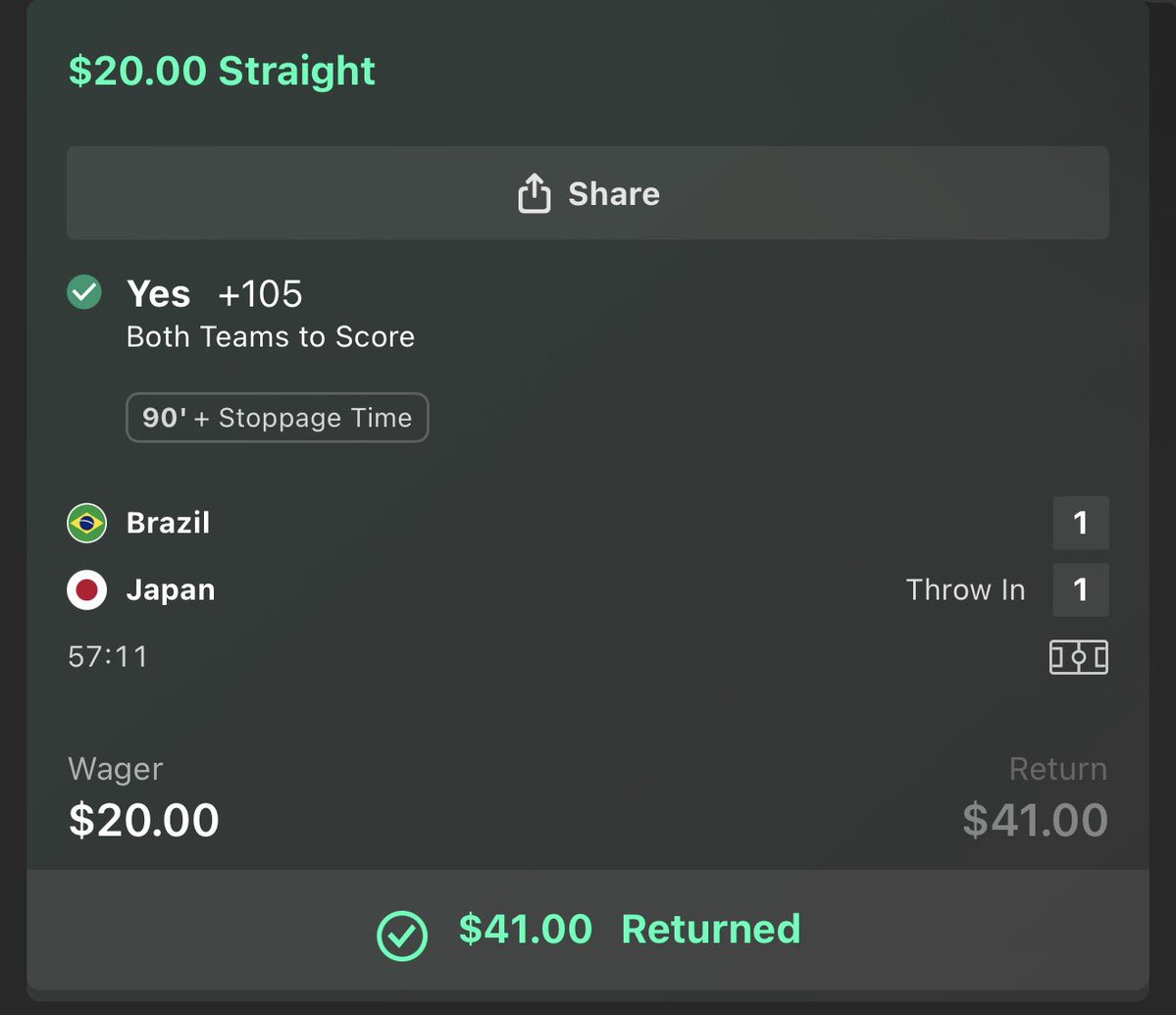 StaySharpPicks7's tweet photo. Just Cashed Both Early Plays LFG ✅‼️ https://t.co/hyjcM1TPCz