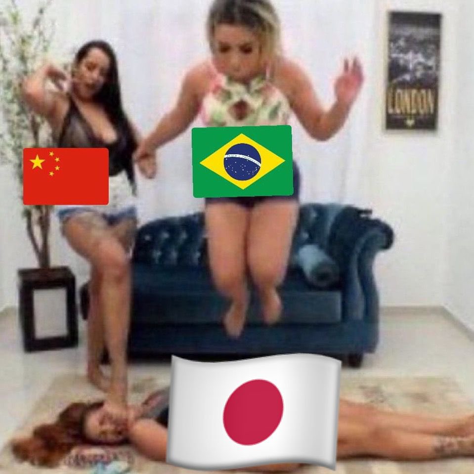 lostCardi_'s tweet photo. VAI PRO INFERNO JAPÃOOOO #BRAxJAP https://t.co/R40KqHeBUo