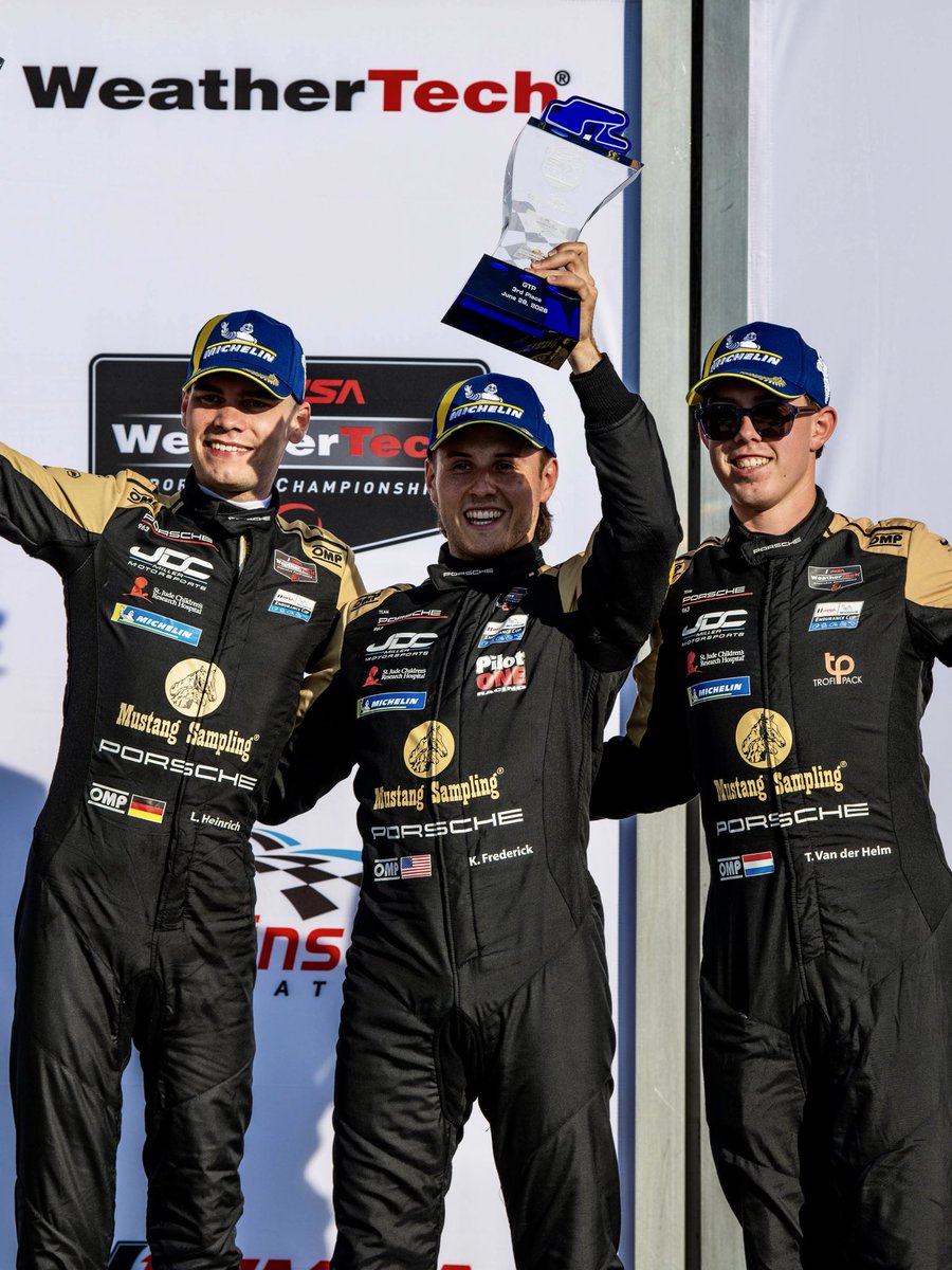 laurinheinrich_'s tweet photo. P3 Sahlen‘s Six Hours at the Glen 🥉 What a rollercoaster… from P3 to a lap down and back to P3! Thanks JDC for never giving up 🫶 Great show out there for the fans, thanks to my fellow competitors for making @IMSA what it is! #RACEBORN #Porsche #IMSA #WatkinsGlen https://t.co/Z2mdH8jJCq