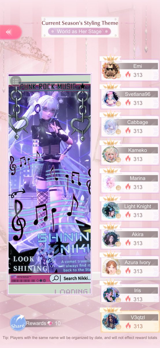 daminkos's tweet photo. Stop the count everyone omg 

#Shiningwithnikki https://t.co/ST1HiF1TLP