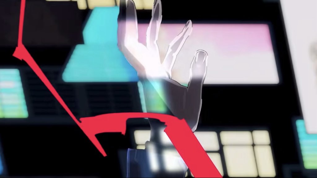 SmasherforFort's tweet photo. I think it’s cool how the last season’s highlighted cyberware was David’s Militech Sandevistan which was represented by the color green and this was also reflected in the title. Now with season 2 the title color has changed from yellow/green to yellow/red which represents the “red streak” we saw in the second teaser trailer and on the cover of season 2. The red streak definitely has something to do with D and possibly the Blackwall. I think Arasaka will also play more of a role this season too with Kingsley doing some gigs for Arasaka. Last season it was the Sandevistan and this next season it could be Blackwall quickhacks with more of an emphasis on netrunning.
