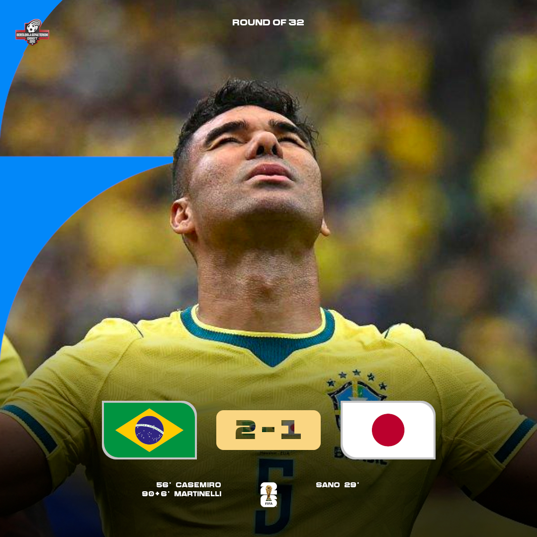 BBST15's tweet photo. FT: 🇧🇷 Brazil 2-1 Jepun 🇯🇵

#FIFAWorldCup | #BRAvJPN https://t.co/XYxqJ5BYTq
