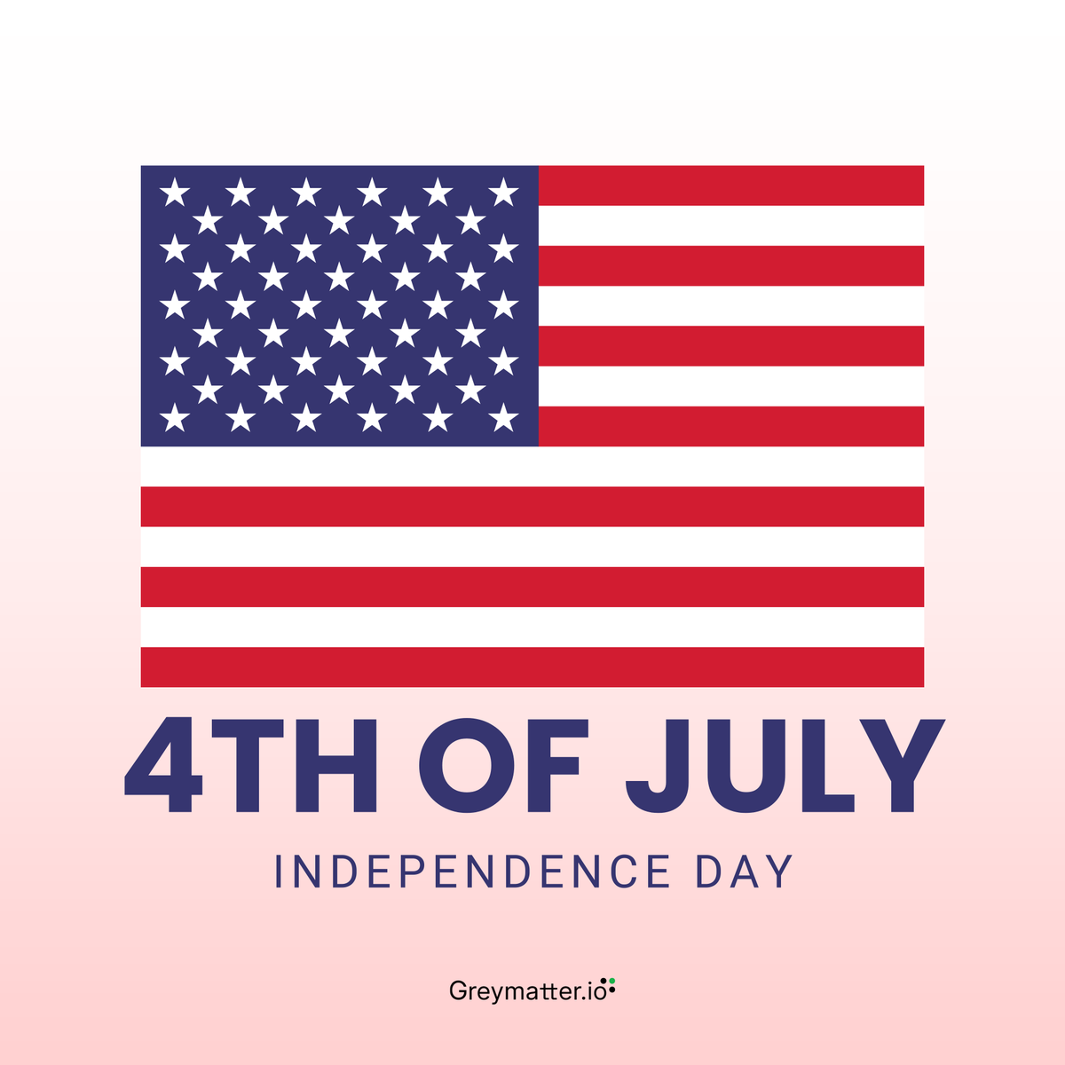 GreymatterIo's tweet photo. Happy Fourth of July from https://t.co/WglxFD43zB 🇺🇸

Today, we celebrate the freedom, resilience, and spirit that define our nation — and honor those who continue to protect it.

Wishing everyone a safe and meaningful Independence Day! https://t.co/4E9K6Fu697