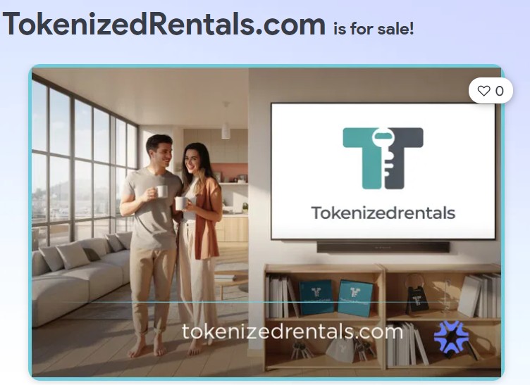 TedStalets's tweet photo. TokenizedDotComs. Exact-match marketplaces. 
150 RWA rails, like TokenizedRentals. 
In tokenized ecosystems, the right dot com is not a vanity asset — it is infrastructure that compounds trust, traffic, and conversion. https://t.co/OCxnsjtklz