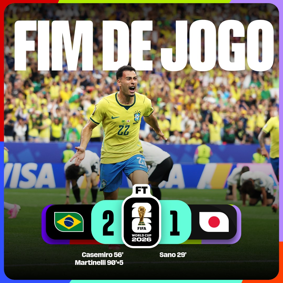 fifaworldcup_pt's tweet photo. O BRASIL ESTÁ CLASSIFICADO PARA AS OITAVAS DE FINAL! 🇧🇷✨

#CopadoMundoFIFA