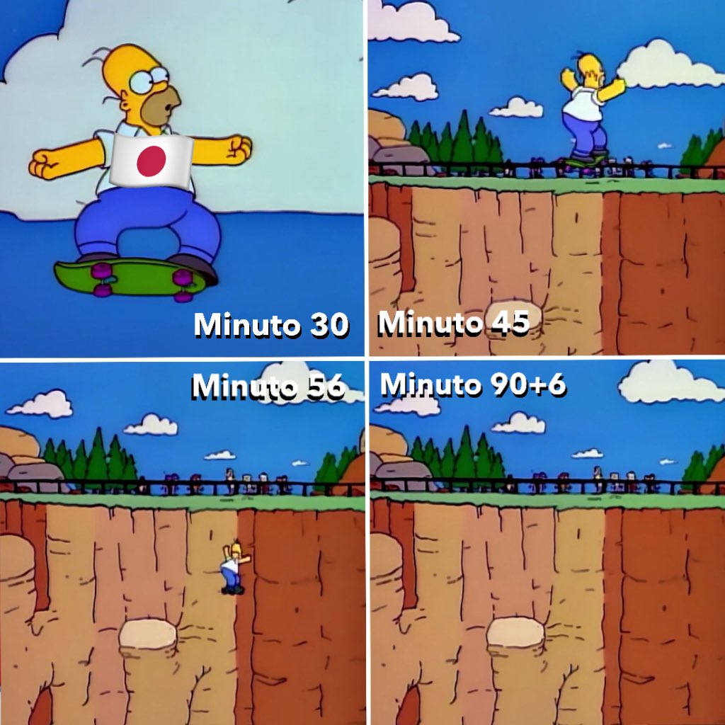 SoySimpsonito's tweet photo. Resumen del Brasil (2) - Japón (1) https://t.co/xzOsTWifu6
