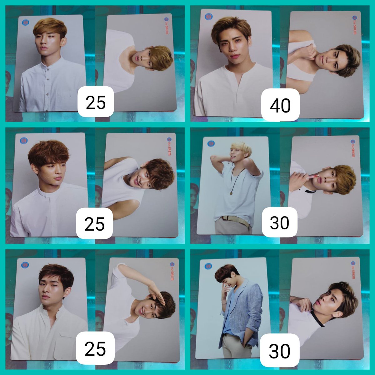 Taemrizz's tweet photo. Vendo Photocards SHINee (The Saem)

Eles são FRENTE E VERSO, por isso cada card tem duas imagens.

- Frete a calcular via superfrete.

- Feedbacks https://t.co/FYeGX1P0Ie

compra venda vendo compro pc collector
#Minho #Jonghyun #Key #Taemin #Kibum #Jinki https://t.co/Kjvzs26Soy