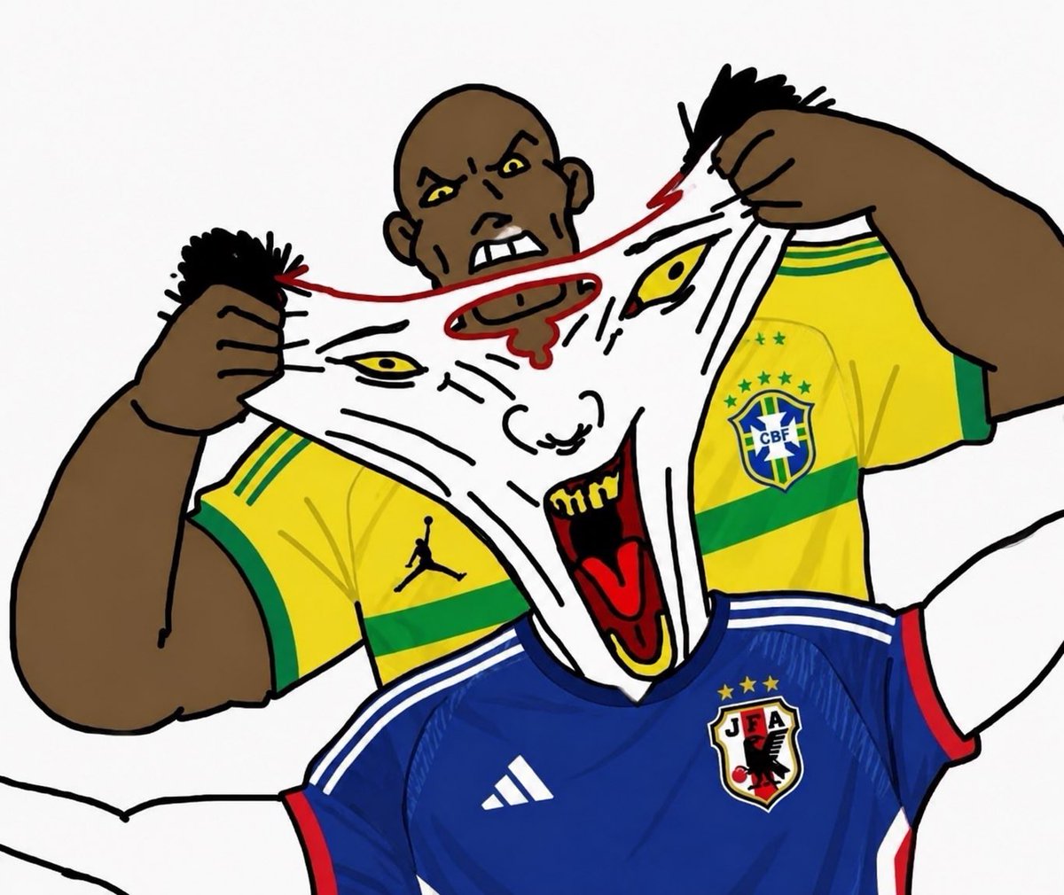 Serafim_zx's tweet photo. DOIS GOLS! UM PRA CADA BOMBA JOGADA NO JAPÃO https://t.co/R61spPKQKC