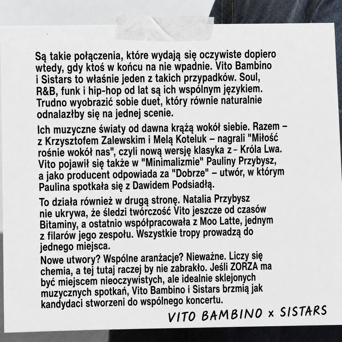 zdam_81's tweet photo. ⚪️ Vito Bambino x Sistars https://t.co/4NdzTjeyIg