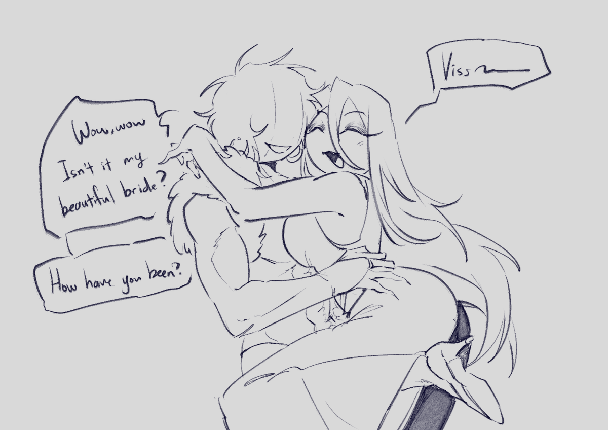 KoyuEhre's tweet photo. @2_linex 
Linex and Viss
very cute one https://t.co/AzxSFEEqO2