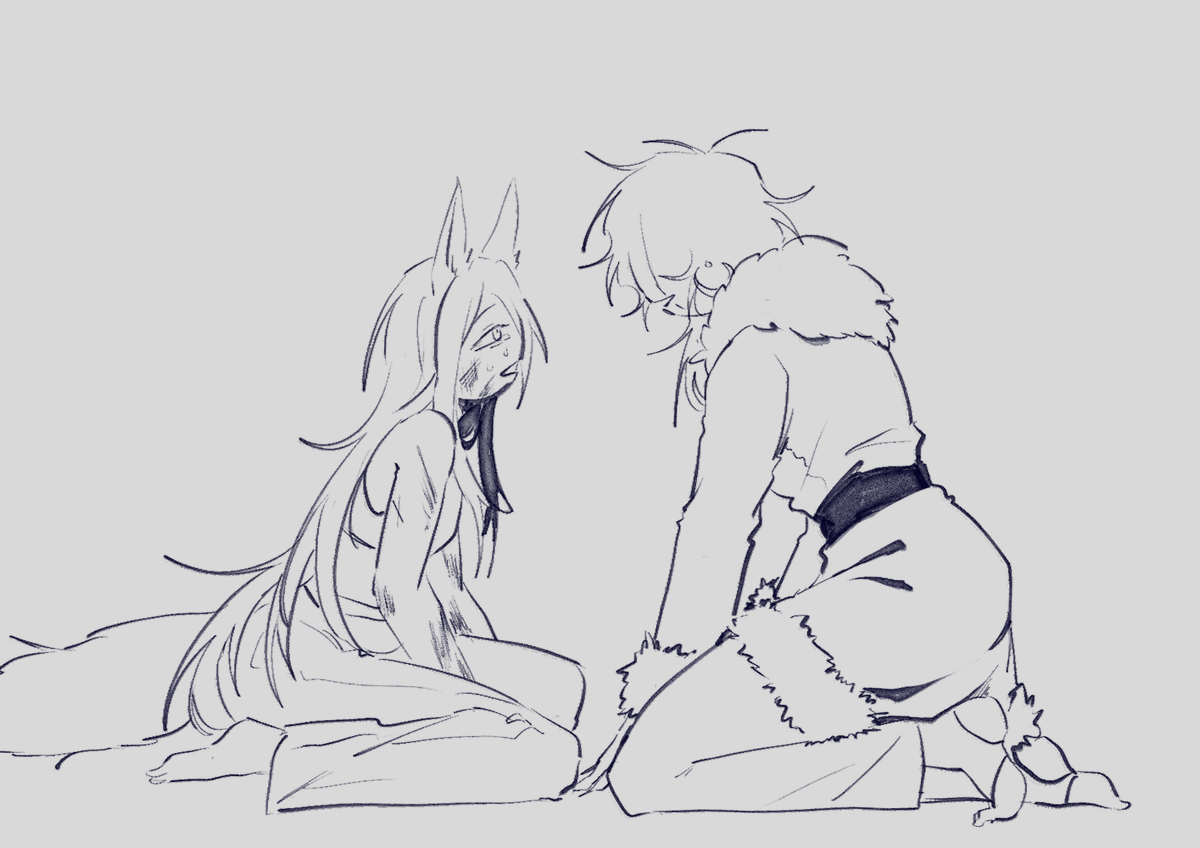 KoyuEhre's tweet photo. @2_linex 
Linex and Viss
very cute one https://t.co/AzxSFEEqO2
