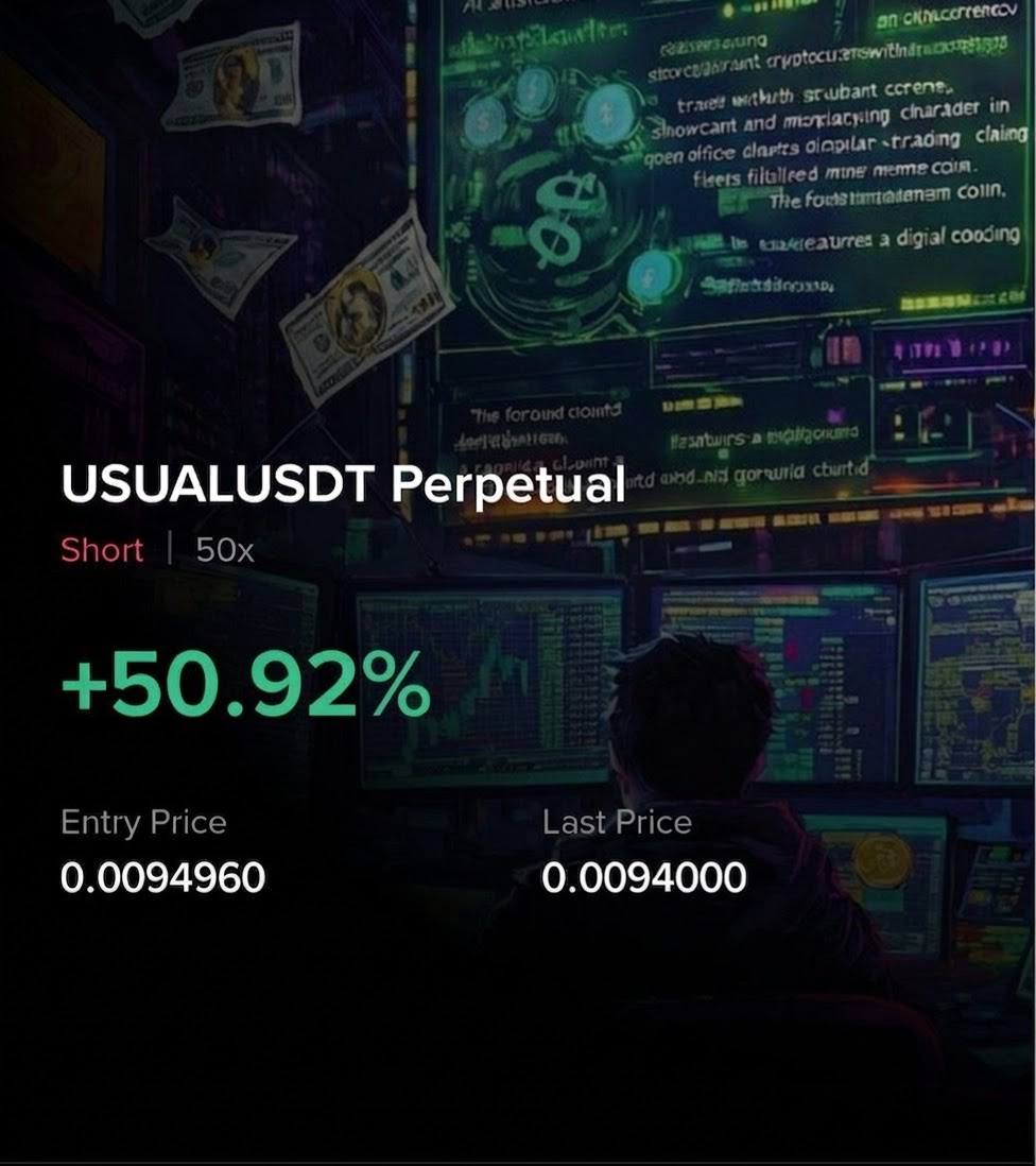 Solak3Soner's tweet photo. ⚡BIT NEXUS ALERT UPDATE ⚡

#USUAL /USDT — FREE Signal

⚡️ Profit running+50% 📈

💥 BOOM BOOM!

📱 ADMIN: https://t.co/4tNFKbVeyN 

Very slow but ALHUMDULILLAH we are in good profit https://t.co/qrvpEWjwCu