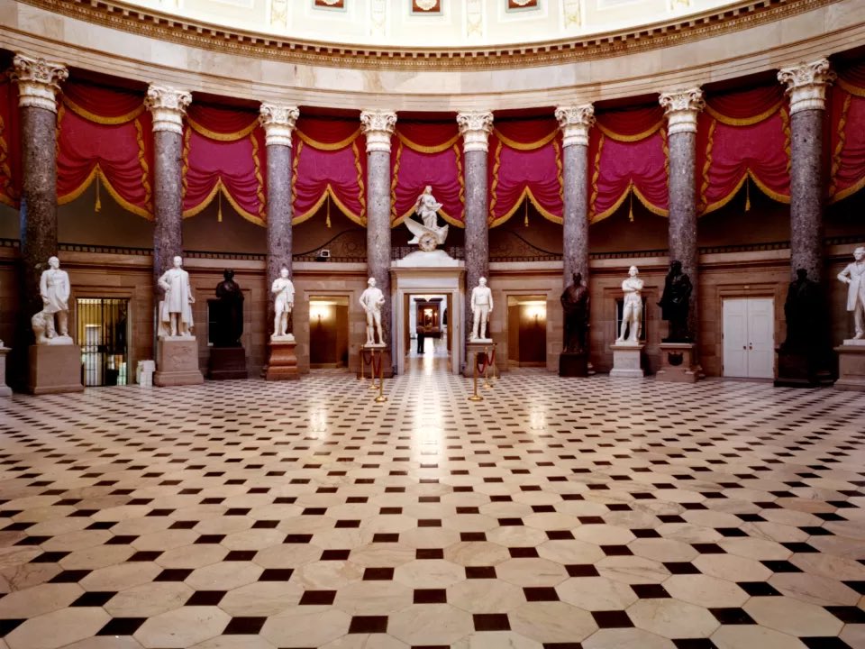 KatieBrittforAL's tweet photo. Did you know the white marble in the U.S. Capitol and some of the marble found in the Washington Monument is from Alabama? It was mined in the Sylacauga marble belt in Talladega County. #America250 https://t.co/en6PCvQFKA
