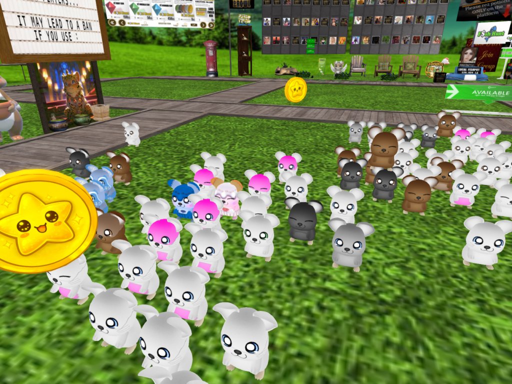 BrendaLeeSL's tweet photo. Collecting materials from Snuffles today at 10x and doing a little LGH Coin Clash at the same time @ The Leopard Prowl Farm. Like/Comment!! #fishhunt #secondlife #virtualworld #snuffles #coinclash
https://t.co/lzIF2ghFt6 https://t.co/fyNixBWYMc