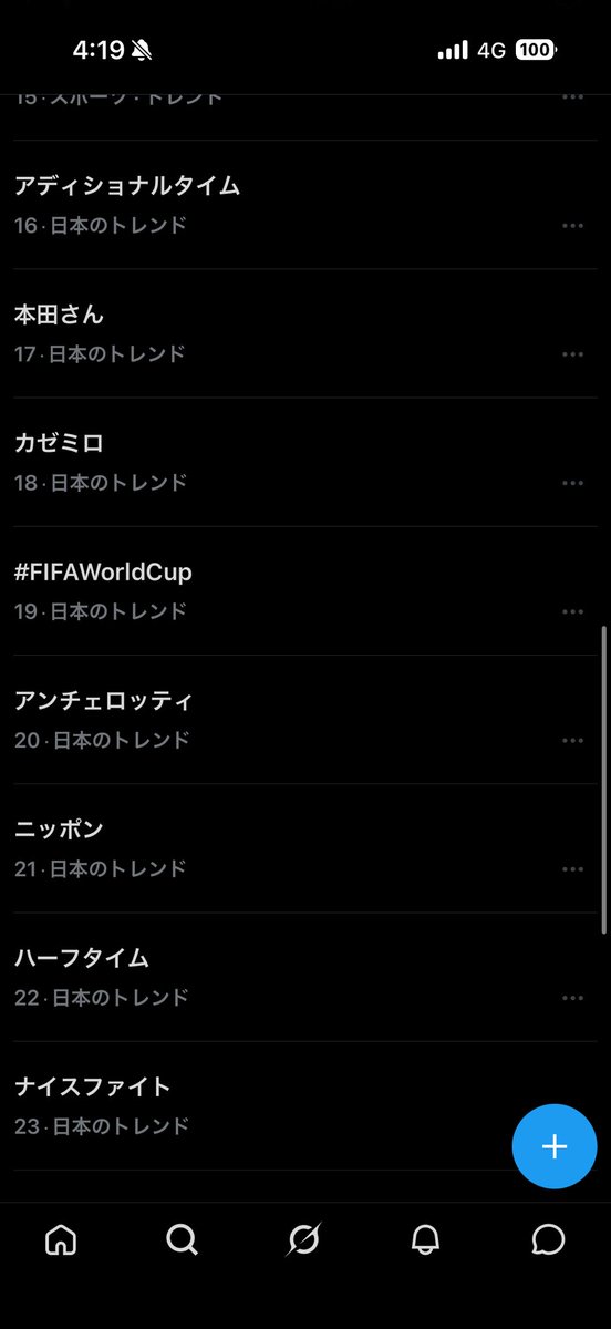 wellbeing_knt's tweet photo. すごい、日本のトレンド1~30まで全部ワールドカップ関連だ、、
SAMURAIBLUE 感動をありがとう https://t.co/ViD1wFgDic