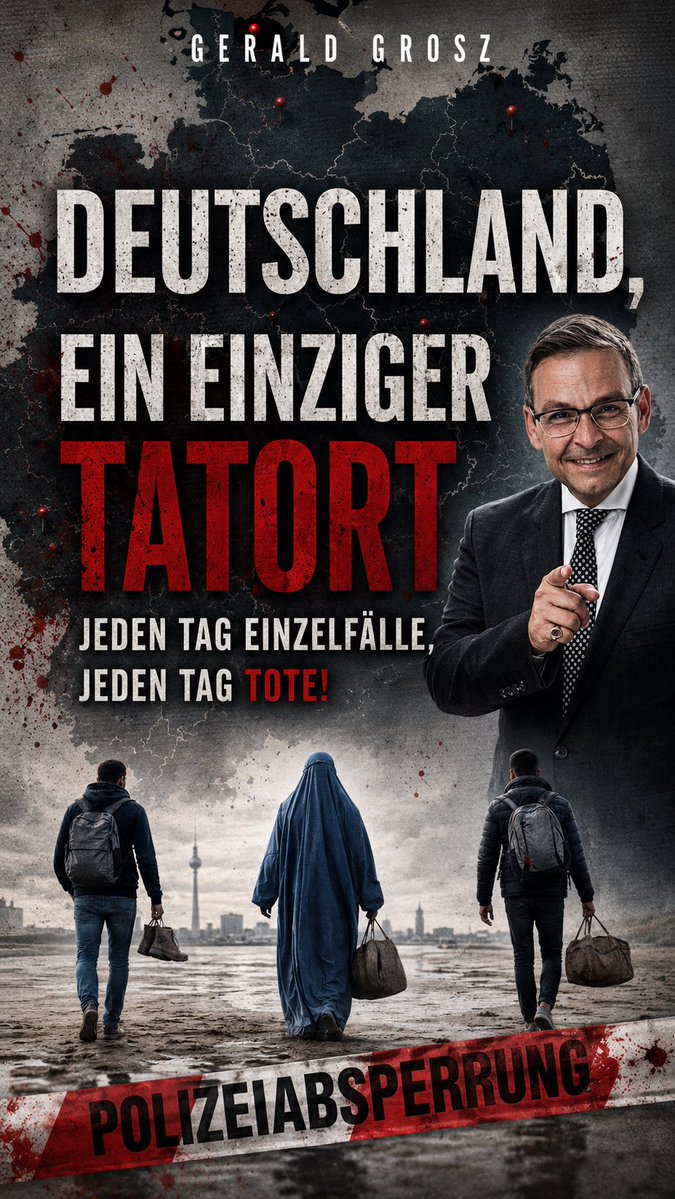 GeraldGrosz's tweet photo. Wie lange noch, meine lieben Deutschen, wollt ihr so leben? Es kann nur eine Devise geben: Ab nach Hause! Heute mehr denn je!

Mehr in „ AB NACH HAUSE“. Das neue Buch von Gerald Grosz JETZT HIER: 
Amazon 🌍: https://t.co/gs3MgtqYuf https://t.co/qjyZA8m4nI
