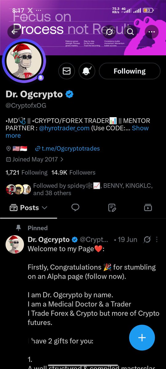 Kenneth83304602's tweet photo. @IamKingDammy @hyrotrader_com @CryptofxOG All done followed all the rules 
@trade  @SlxttyJoe https://t.co/zg4lzJIo1B