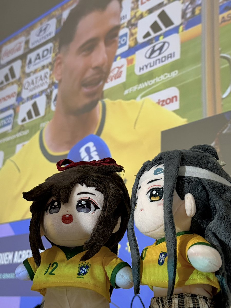 KRaddare's tweet photo. “Lan Zhan, can you see it?  The light is shining upon our sixth title 🤩🤩🤩🇧🇷🇧🇷”

“Hm. We are ready to fight 💪🏽.” https://t.co/FoMu37QD0V