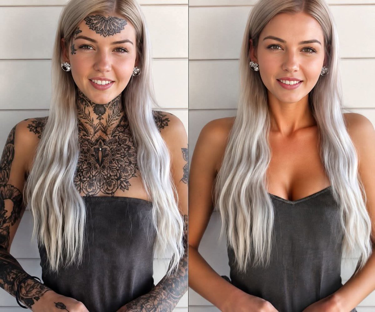 Zaira583642's tweet photo. Do tattoos actually ruin women's appearance... https://t.co/TwvhYyLEIA