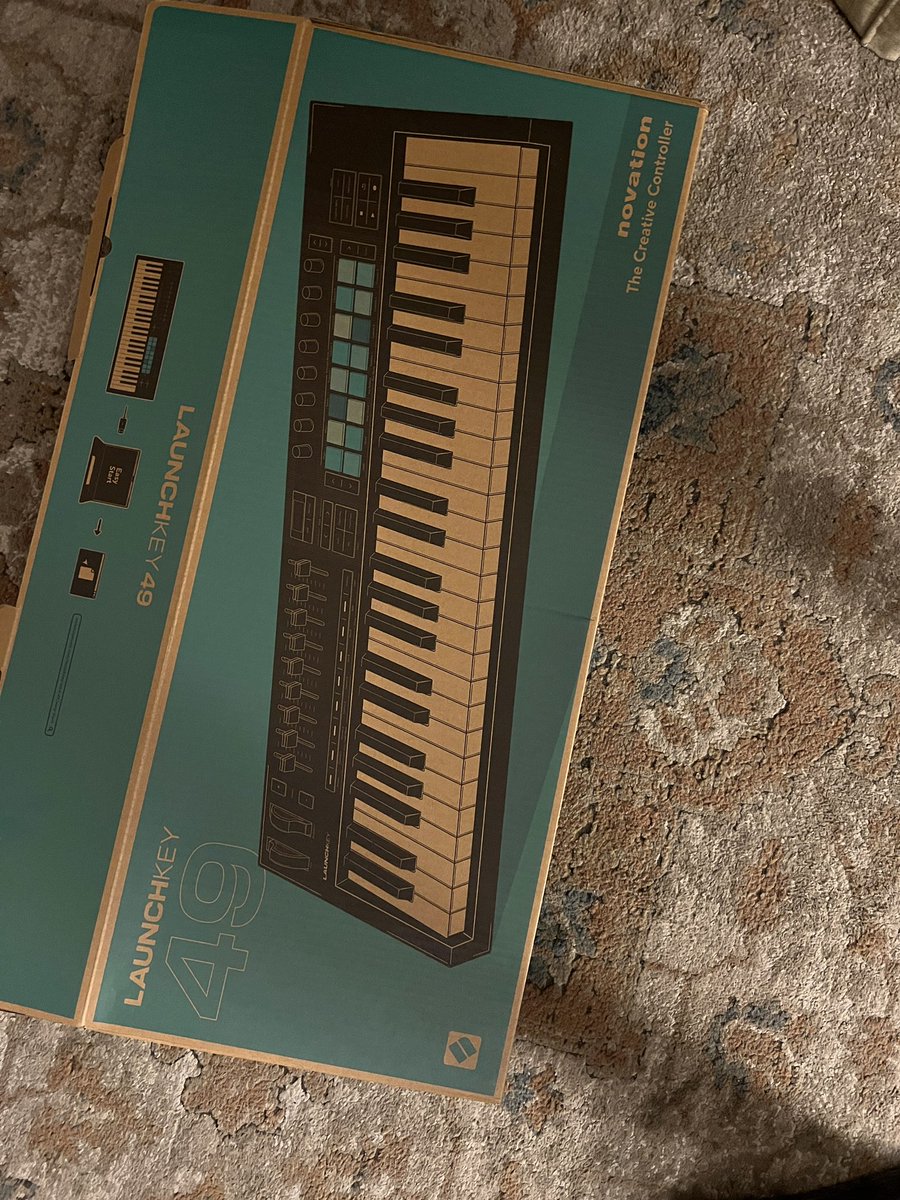 13fidelio's tweet photo. Anyone want a MIDI keyboard?
Its Novation launchkey mk4 49 keys. Dm for details https://t.co/qPnKMKxyjq