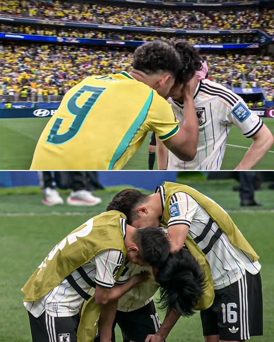 TheCineprism's tweet photo. Sometimes losing with pride is better than winning without a fight.

Japan, hold your heads high. You made Brazil earn every second. This performance will be remembered. ❤️🇯🇵 https://t.co/9lGXqt4tUE