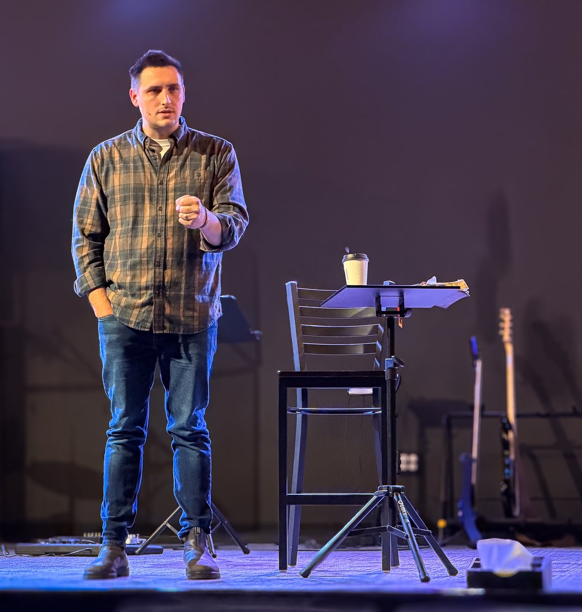 thevinegoshen's tweet photo. "If God is light, if God is good, if God is truth, in Him there is no evil, there is no lie, there is no falseness, He is the source of all good things." -Pastor Jordan Moore

Comment #amen if you agree! Incredible message yesterday as Jordan spoke on what true #Confession is. https://t.co/A6PSp22KCr