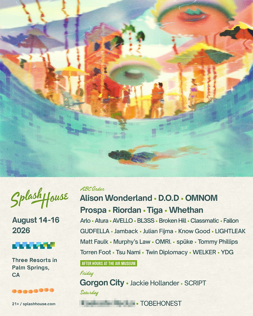SplashHousePS's tweet photo. Saying "Hell Yeah" since 2013:) 

 Remaining passes go on sale Wednesday, July 1st at 11am PT. Register now for first access https://t.co/DJnElwtwaG https://t.co/Z64dtyIFAf