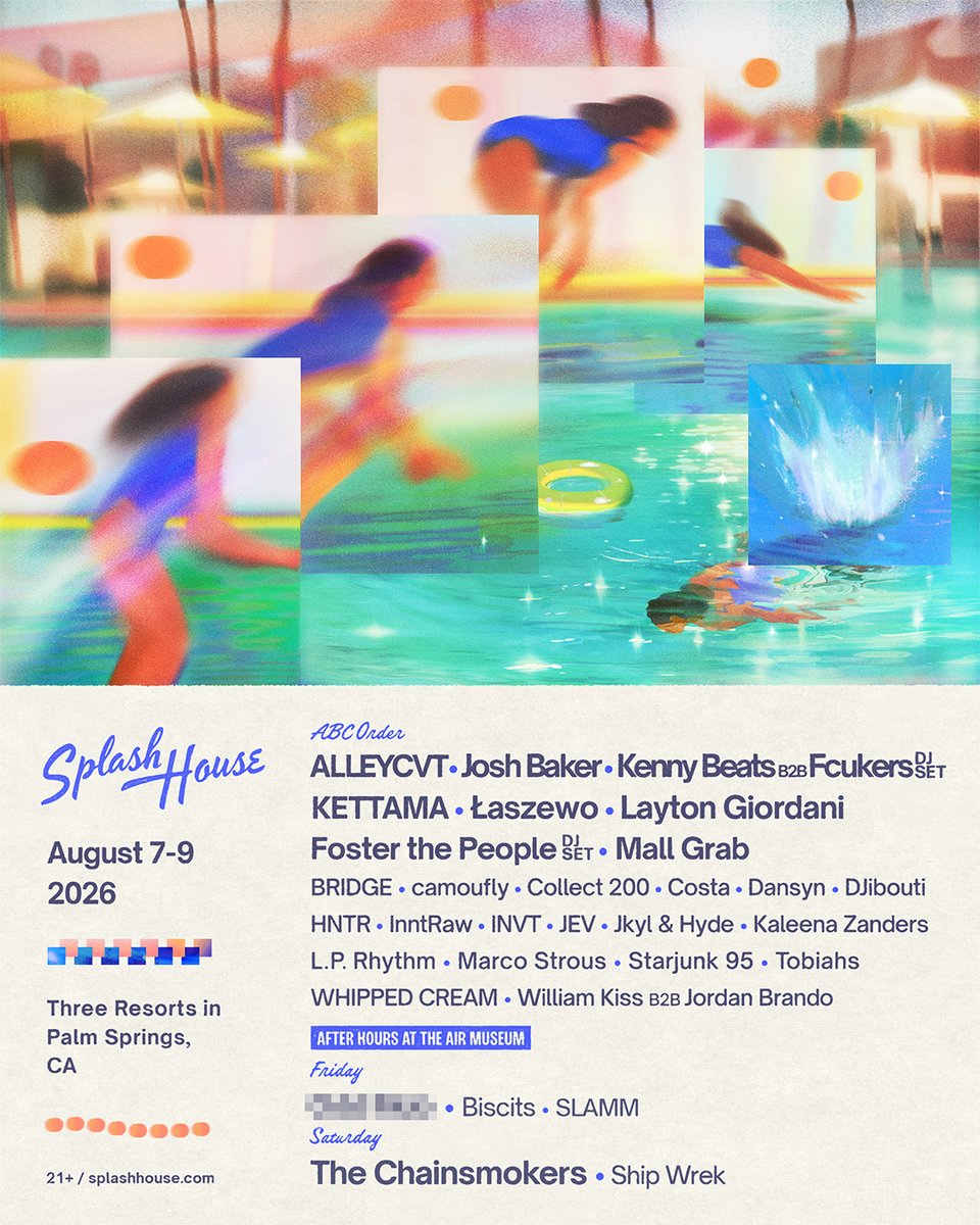 SplashHousePS's tweet photo. Saying "Hell Yeah" since 2013:) 

 Remaining passes go on sale Wednesday, July 1st at 11am PT. Register now for first access https://t.co/DJnElwtwaG https://t.co/Z64dtyIFAf