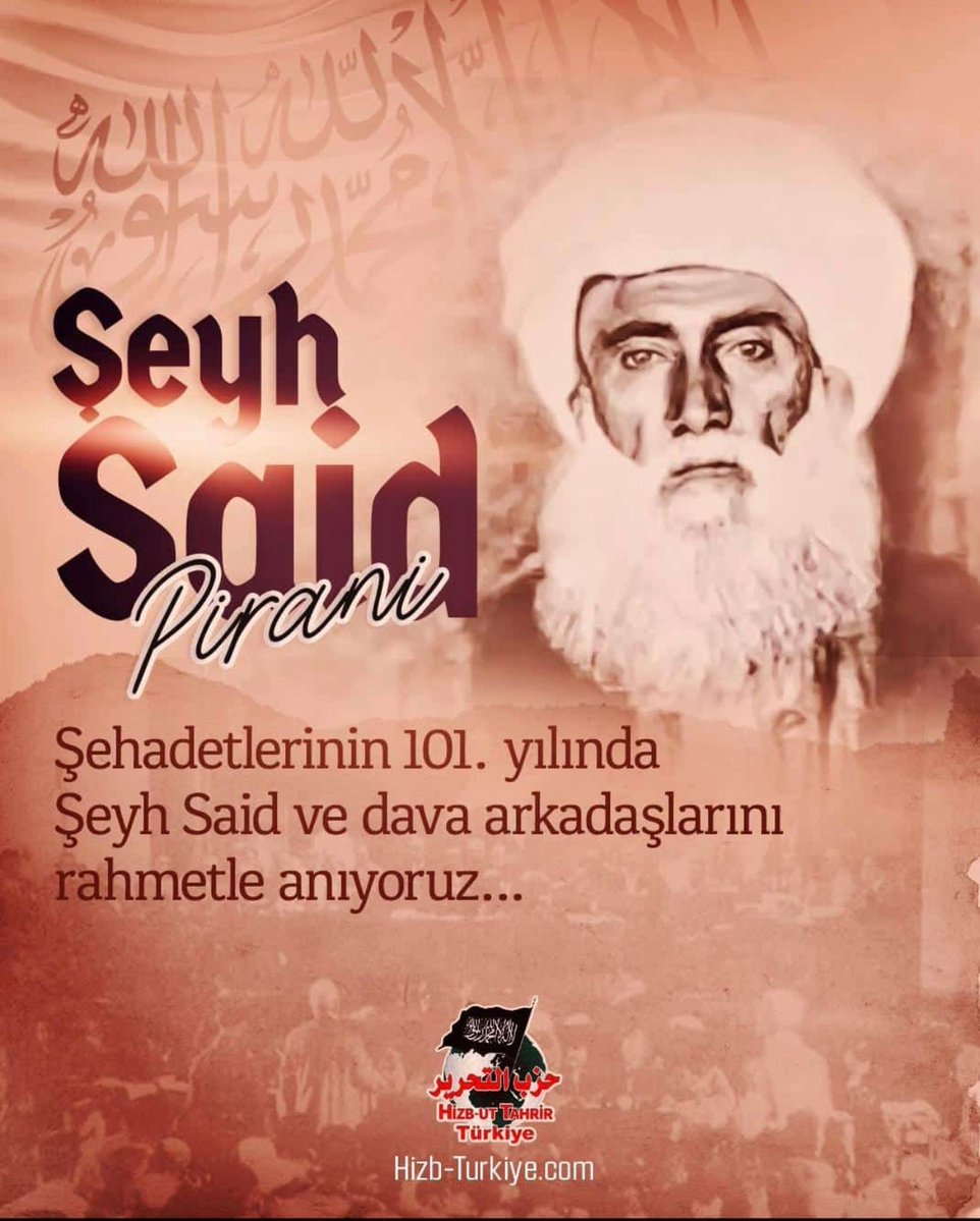 Pinarv1's tweet photo. Ömür Allah için yaşanır dönüş yine O'nadır.
İnnâ lillâhi ve innâ ileyhi râciûn.
#ŞeyhSaid
#ŞeyhSaidPirani
#RahmetleAnıyoruz
#Tarihimiz
#ManeviMiras
#Unutmadık
#Dua
#İslamTarihi
#KürtTarihi
#Anma #ŞeyhSaidPirani #RahmetleAnıyoruz #Unutmadık #Tarihimiz #Dua https://t.co/b4hl456pIe