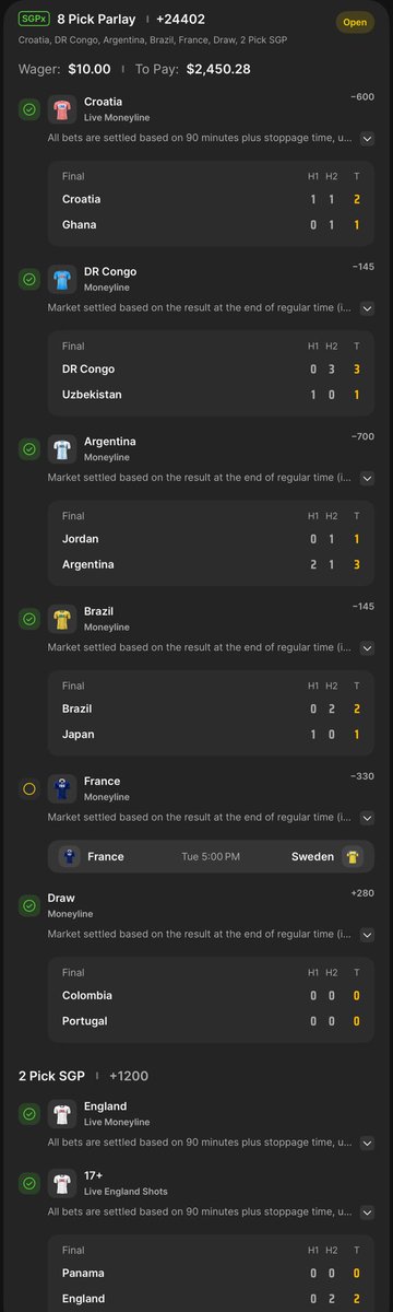 TheOG_sats's tweet photo. CAN ANYONE TELL ME WHAT I JUST DID? #WorldCup #Draftkings #FIFA #Brazil  https://t.co/KXAY7W4EwU https://t.co/PfvY2Nrdmz